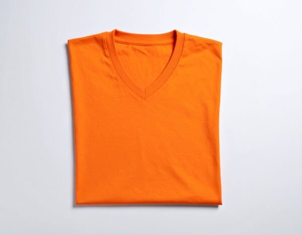 orange v neck