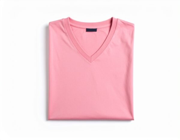 Pink V-neck